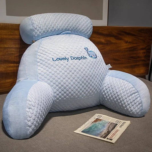 BackBuddy™ - Bedside Sofa Pillow Backrest - GeniePanda