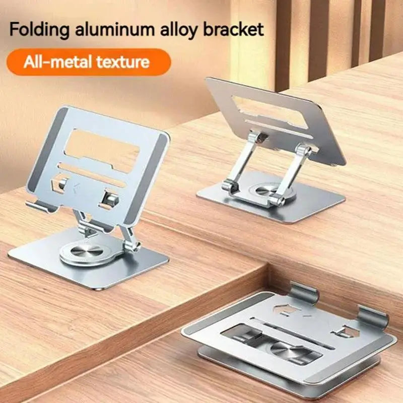 Aluminum Alloy Laptop Stand Adjustable Laptop Bracket 360 Degree Rotatable Laptop Holder Professional for Home Office Work