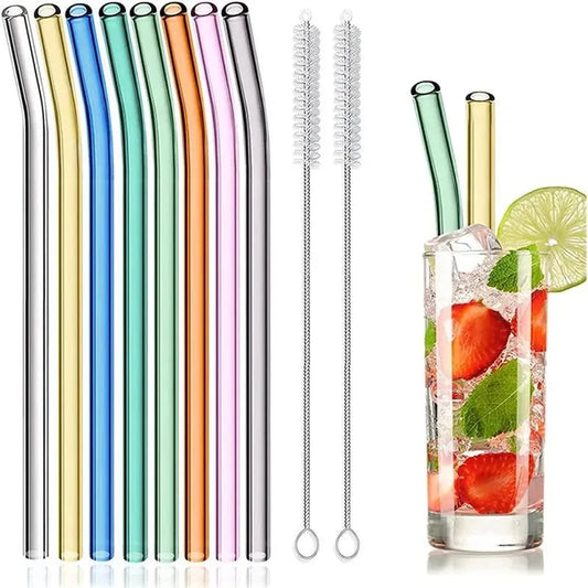 EcoSmooth Glass Straw Set