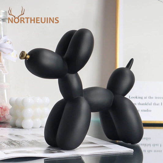 Nordic Balloon Dog Resin Figurine - GeniePanda