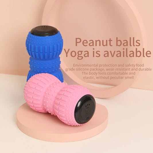 Electric Rechargeable Yoga Peanut Massage Ball - GeniePanda