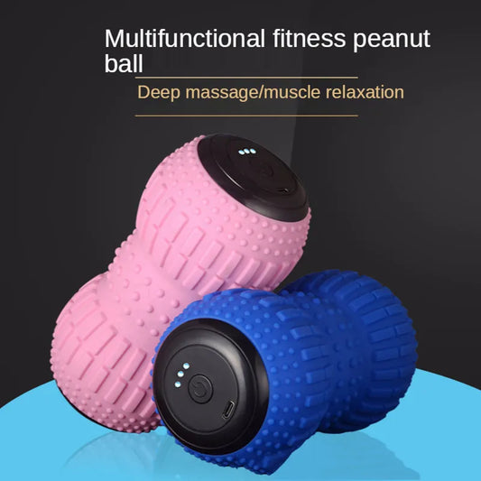 Electric Rechargeable Yoga Peanut Massage Ball - GeniePanda