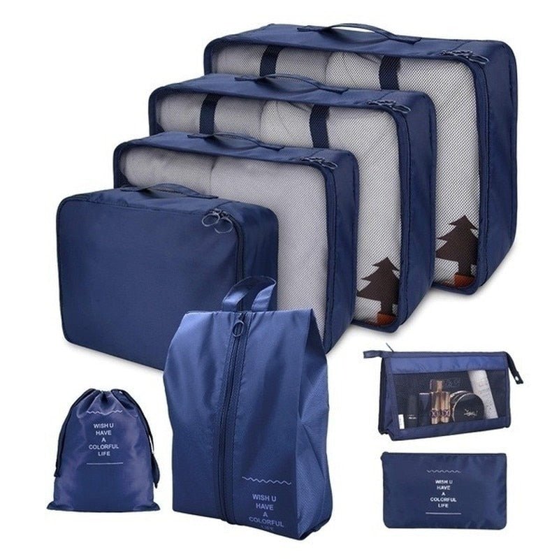 8PCS/Set Organizer Bags for Travel - GeniePanda