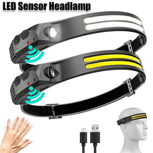LED Sensor Headlamp - GeniePanda