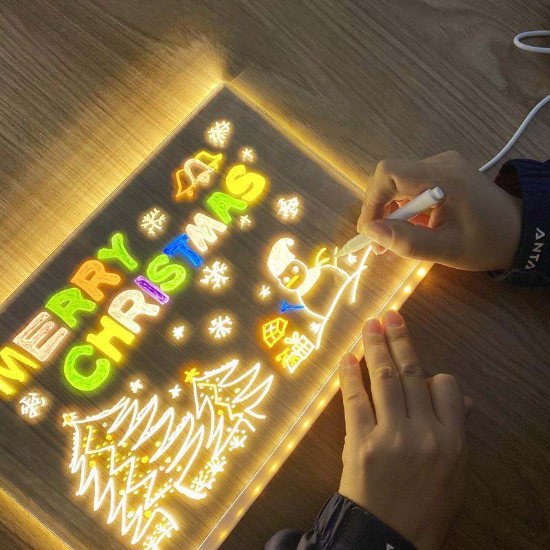LED Note Board with Colors - GeniePanda