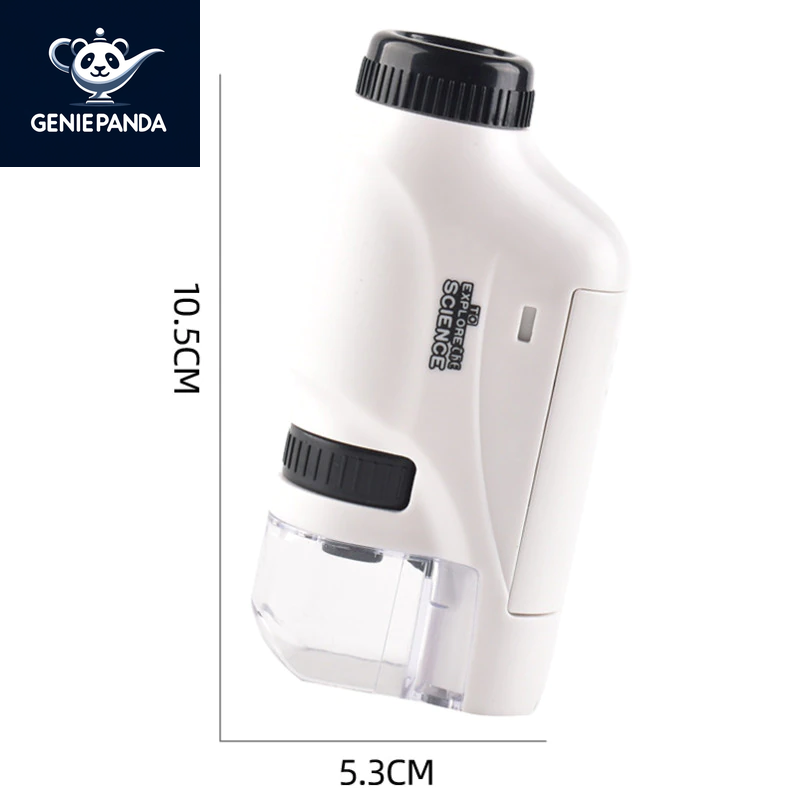 Handheld LED Microscope Kit for Kids - GeniePanda