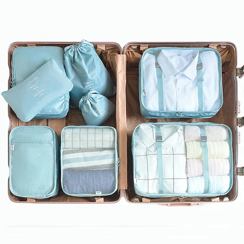 8PCS Travel Organizer Bags Set