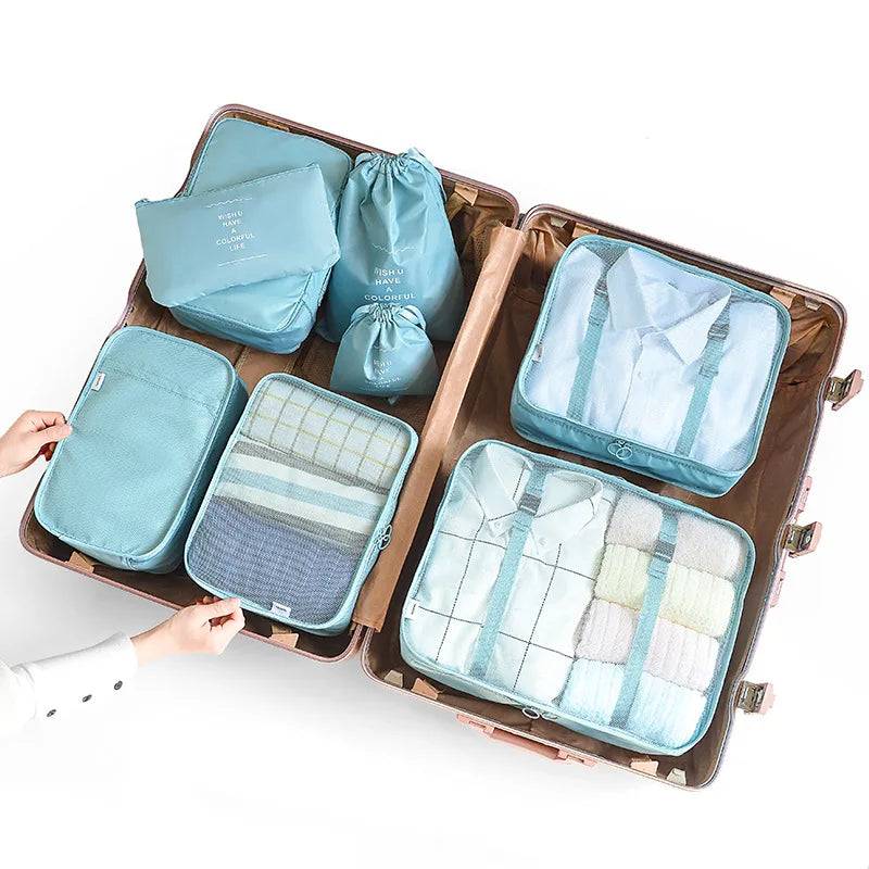 8PCS Travel Organizer Bags Set