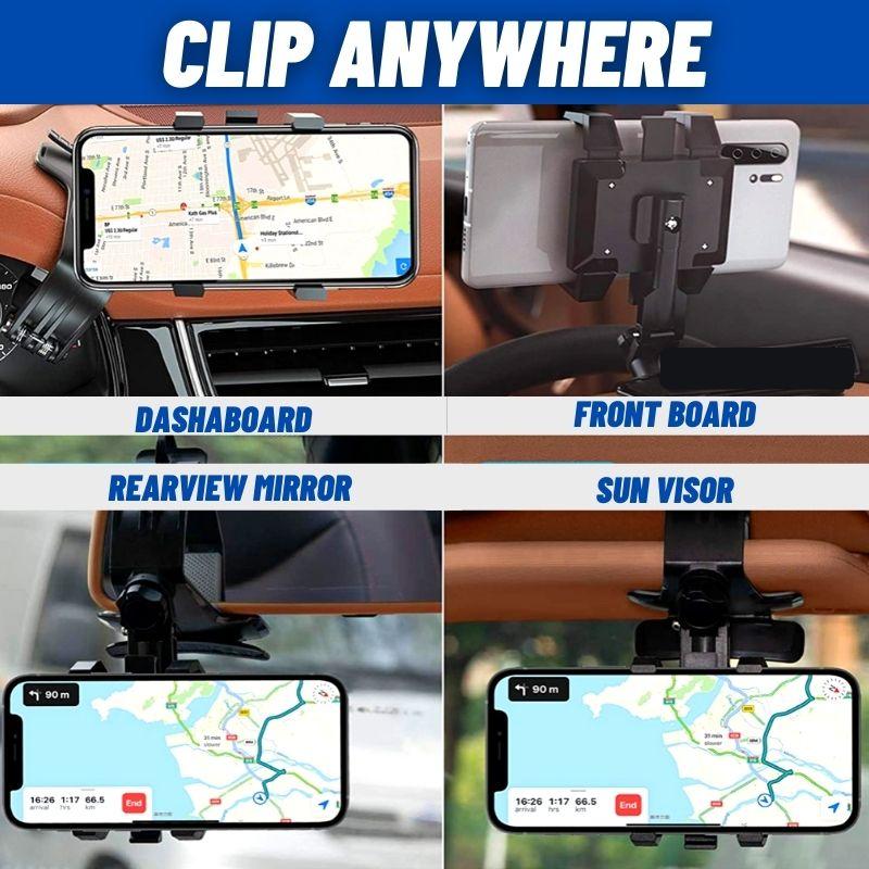 360º Car Dashboard Phone Holder - GeniePanda