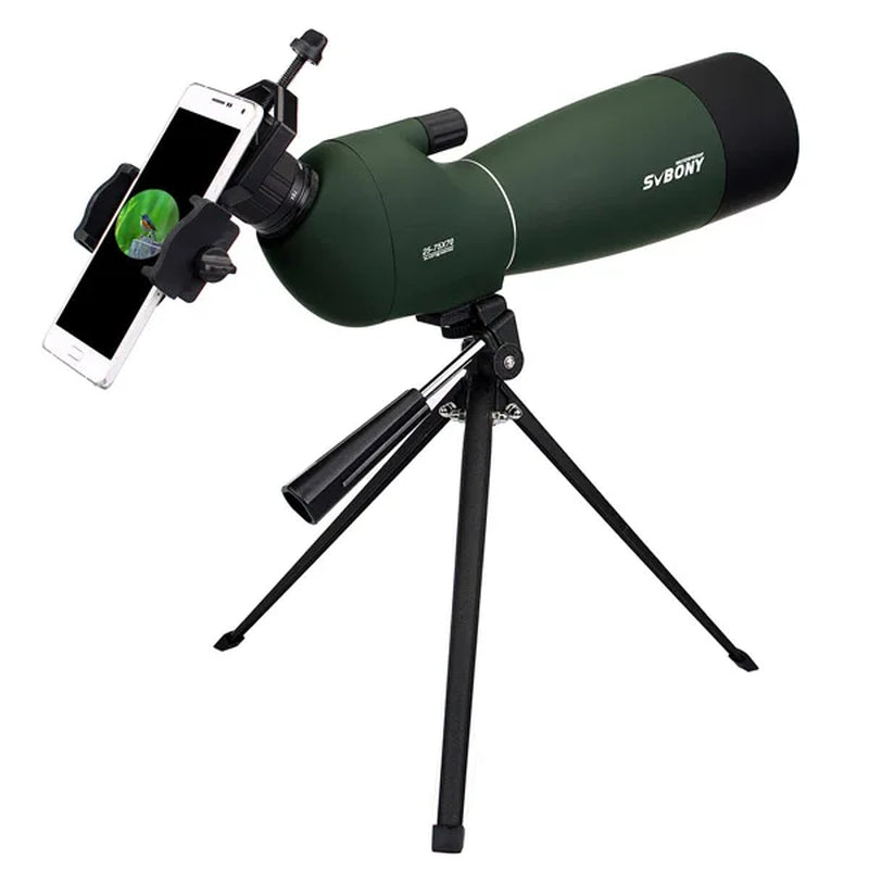 SV28 50/60/70/80 Spotting Scope Zoom Telescope Powerful Waterproof Long Range PORRO Prism for Shooting Camping Equipment