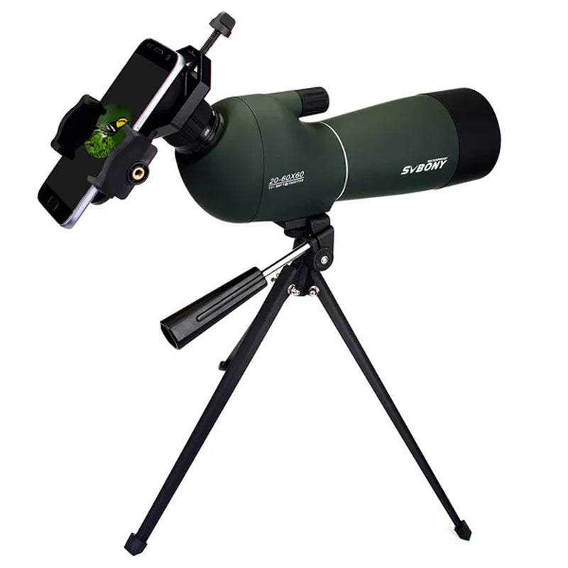 SV28 50/60/70/80 Spotting Scope Zoom Telescope Powerful Waterproof Long Range PORRO Prism for Shooting Camping Equipment