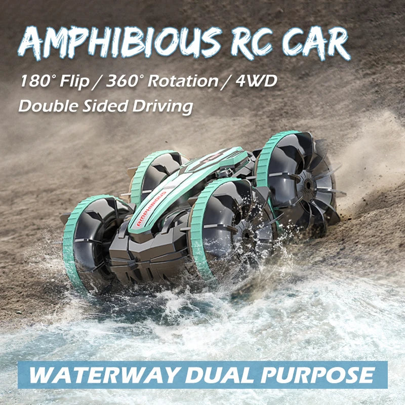 Amphibious RC Stunt Car