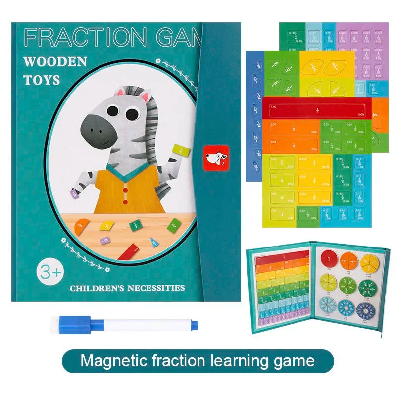 Magnet Montessori Fraction Puzzle