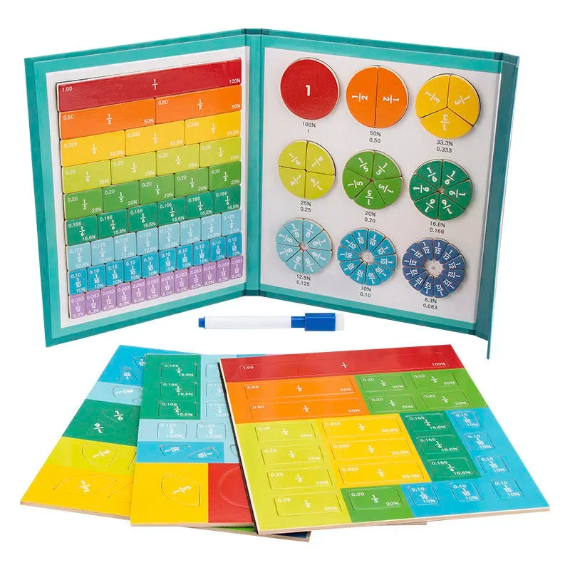 Magnet Montessori Fraction Puzzle