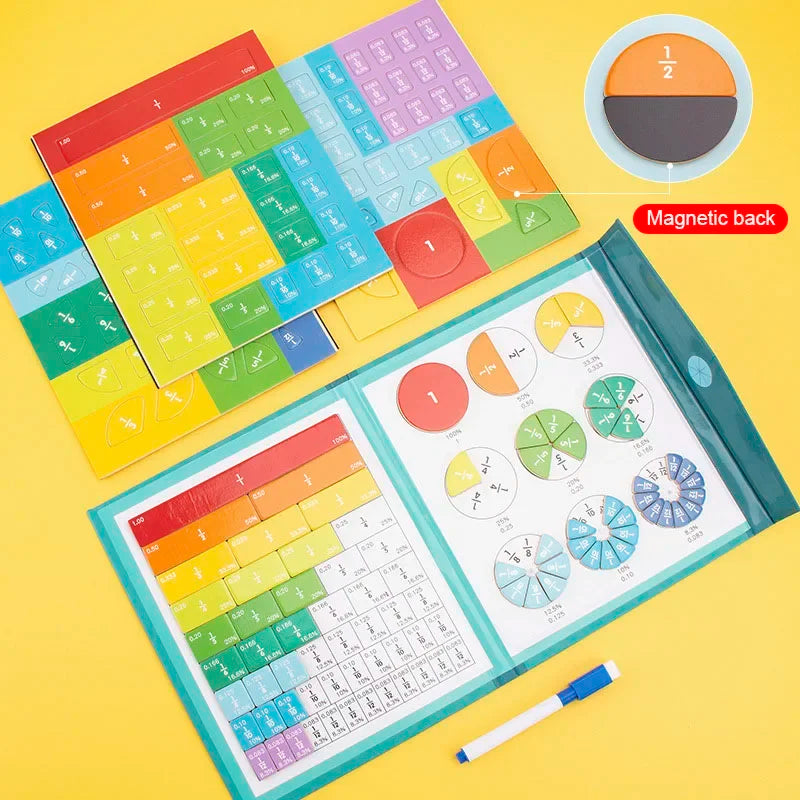 Magnet Montessori Fraction Puzzle