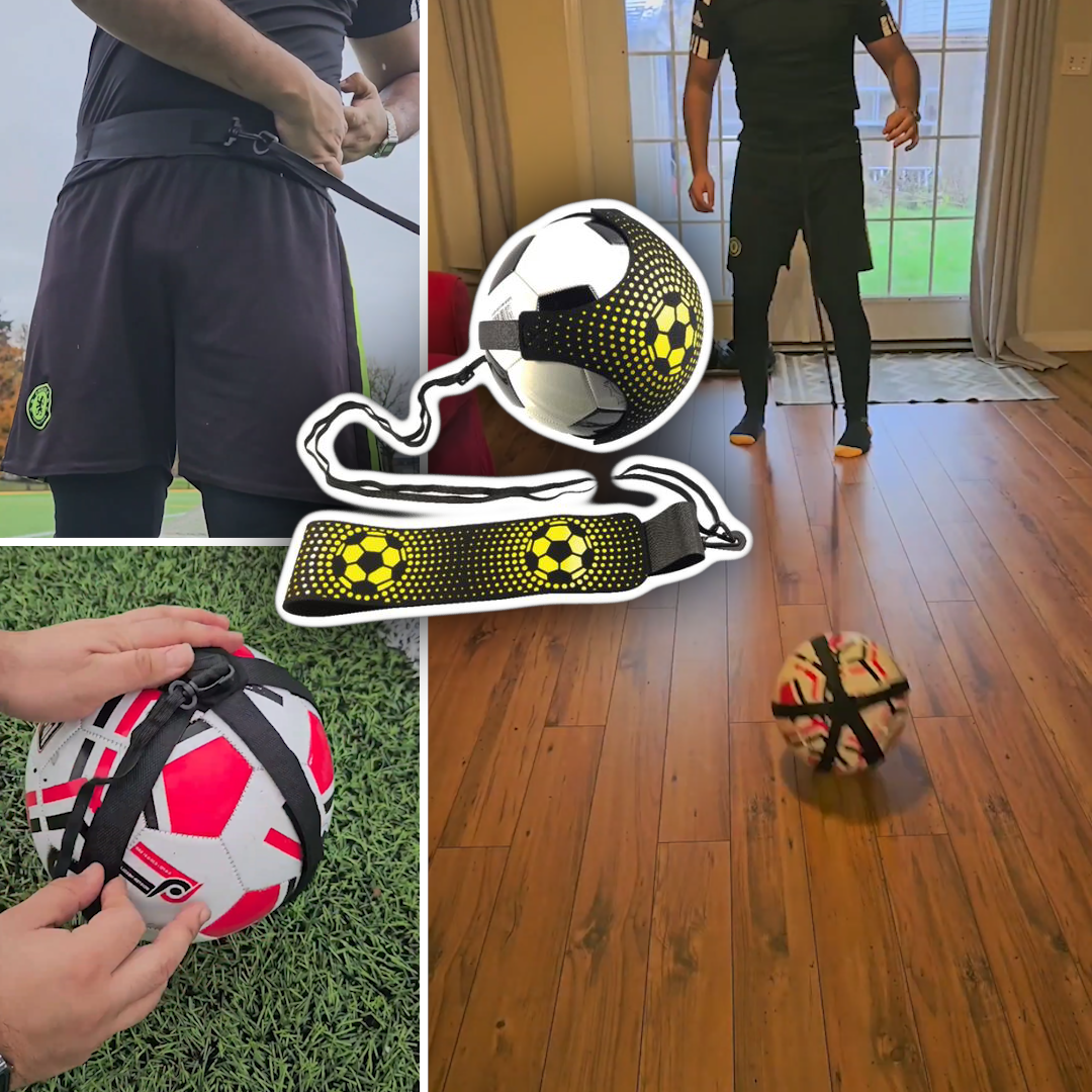 KickMaster Pro™ Training Belt: Ultimate Soccer Trainer for All Ages - GeniePanda