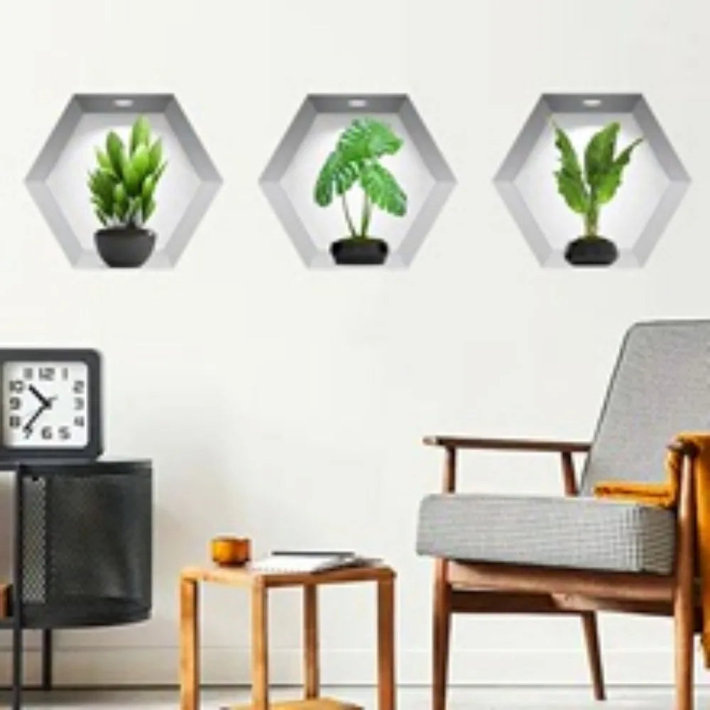 GreenBloom™ 3D Plant Wall Stickers