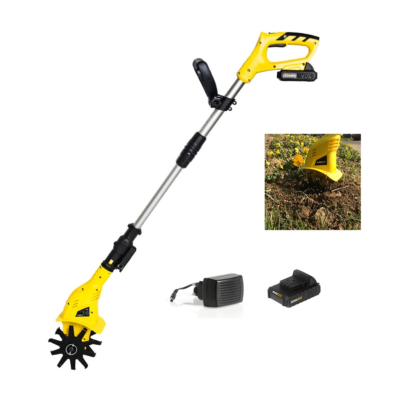 Cordless Tiller Electric Cultivator