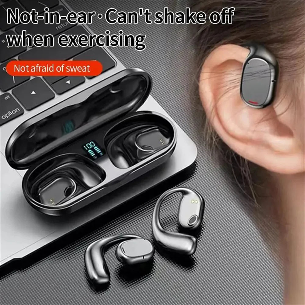 TWS wireless bone conduction digital Bluetooth earbuds