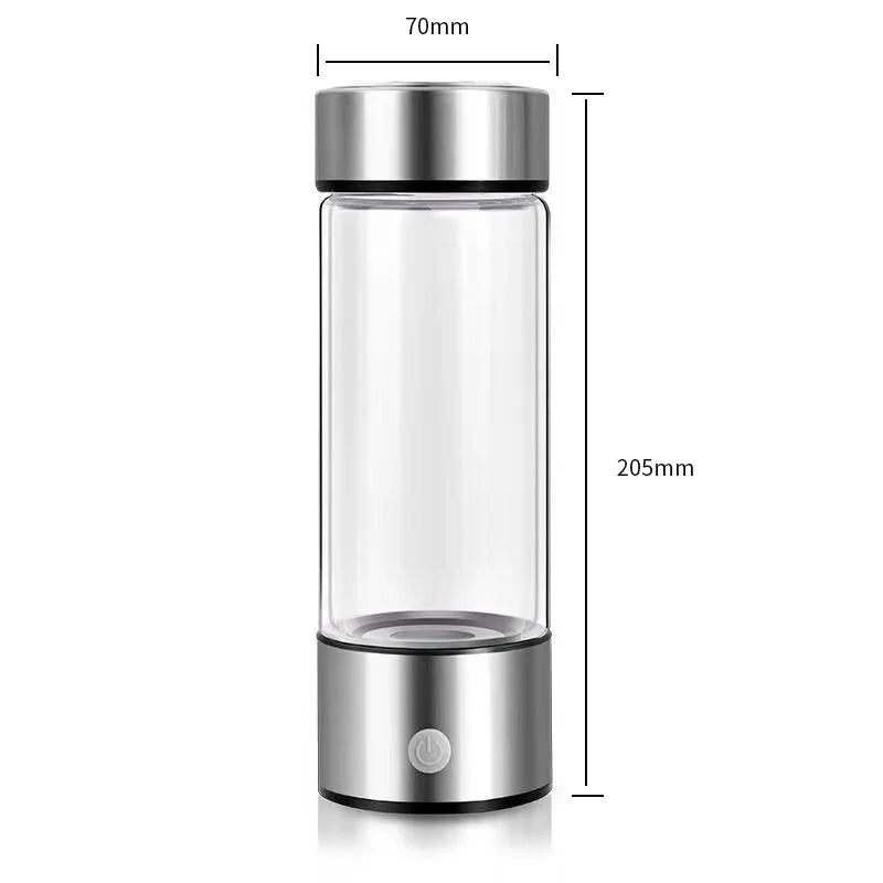 Portable Hydrogen Water Generator Alkaline Maker Rechargeable Water Ionizer Bottle Super Antioxidan Hydrogen-Rich Water Cup