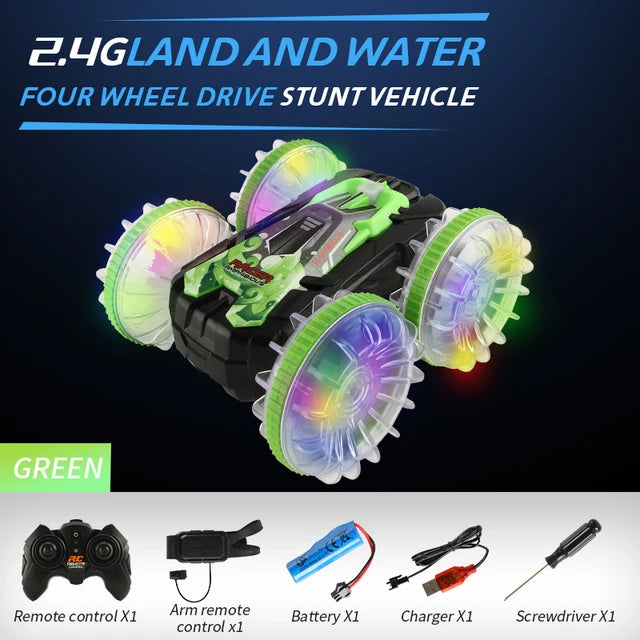 Amphibious RC Stunt Car