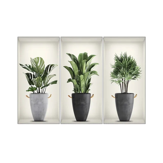 GreenBloom™ 3D Plant Wall Stickers