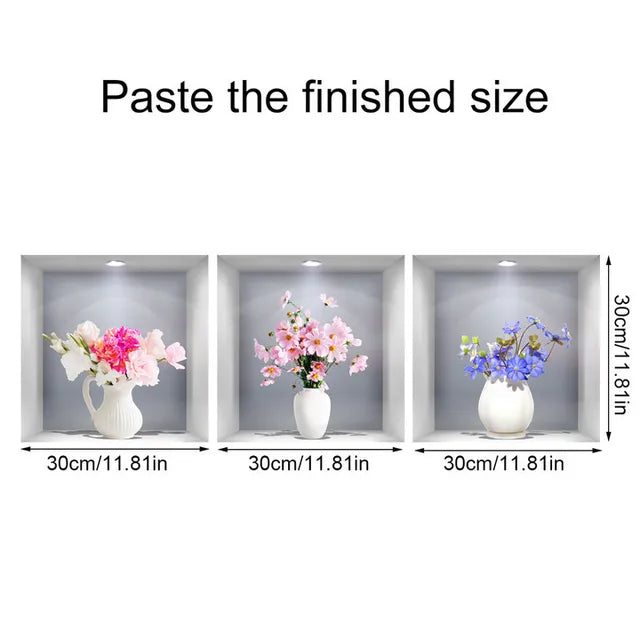 GreenBloom™ 3D Plant Wall Stickers