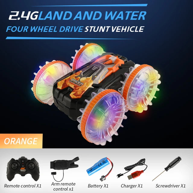 Amphibious RC Stunt Car