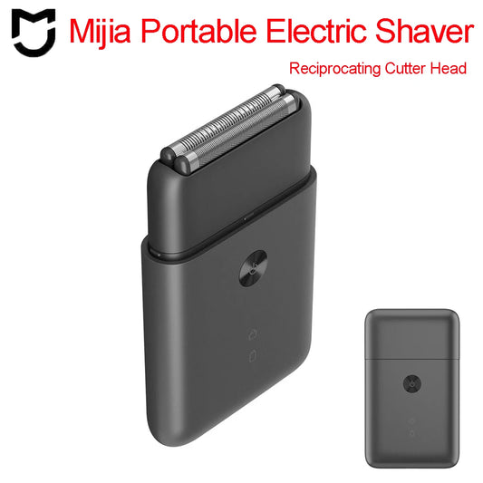 Portable IPX7 Waterproof Electric Shaver with Type-C Charging