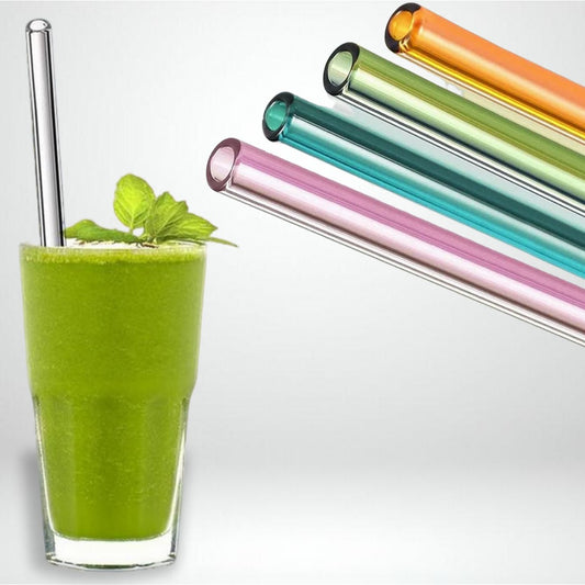 EcoSmooth Glass Straw Set