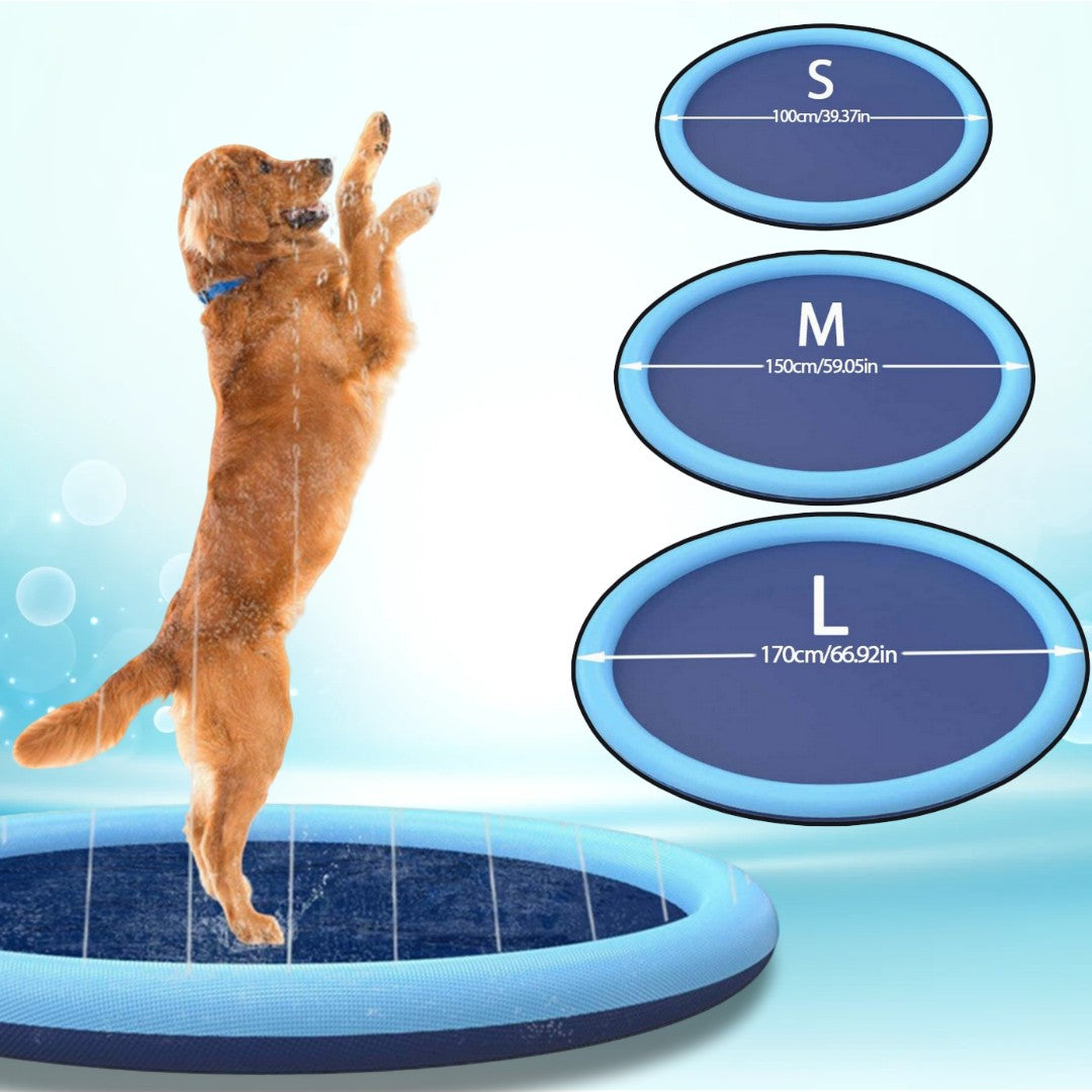 AquaPaws™ - Dog Sprinkler Pool - GeniePanda