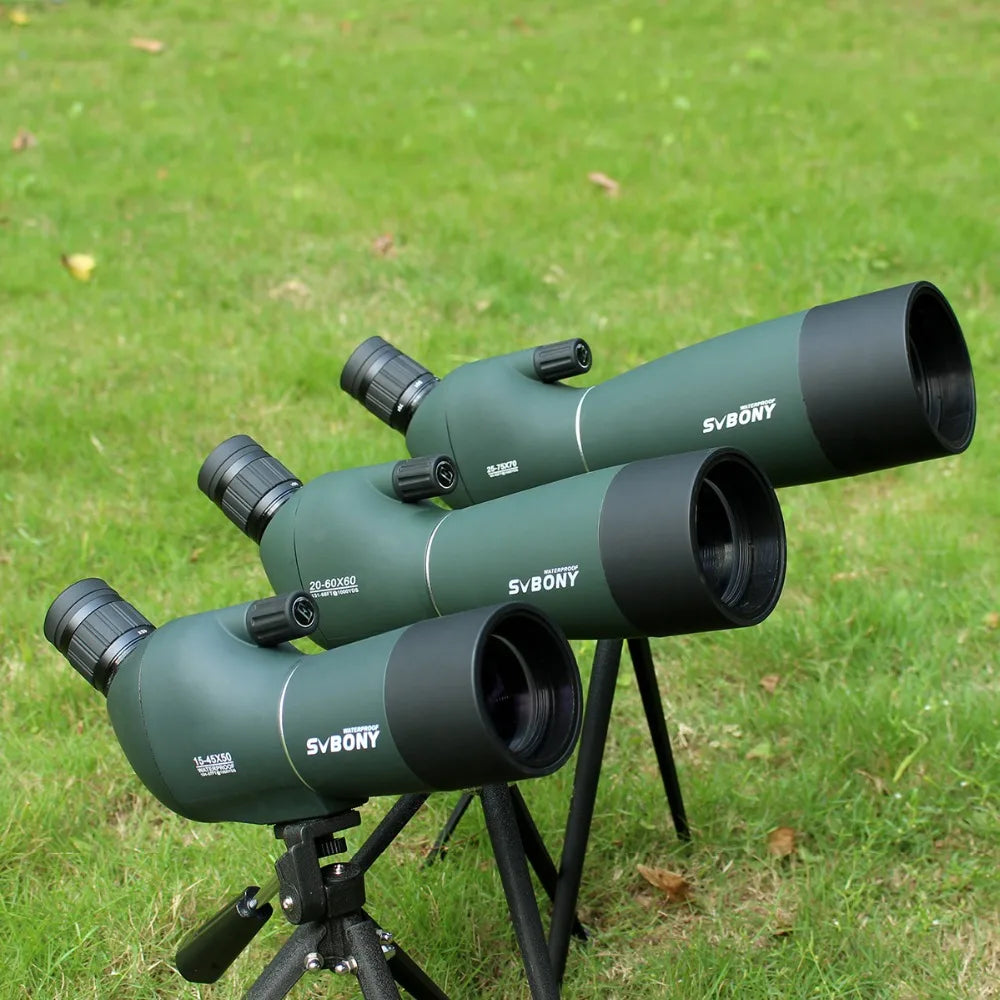 SV28 50/60/70/80 Spotting Scope Zoom Telescope Powerful Waterproof Long Range PORRO Prism for Shooting Camping Equipment