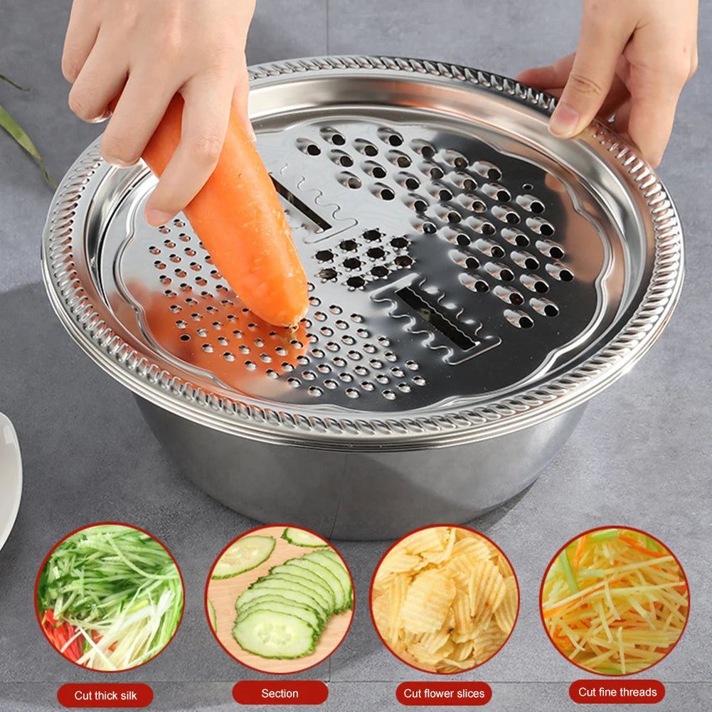 3 in 1 Multifunctional Vegetable Slicer - GeniePanda