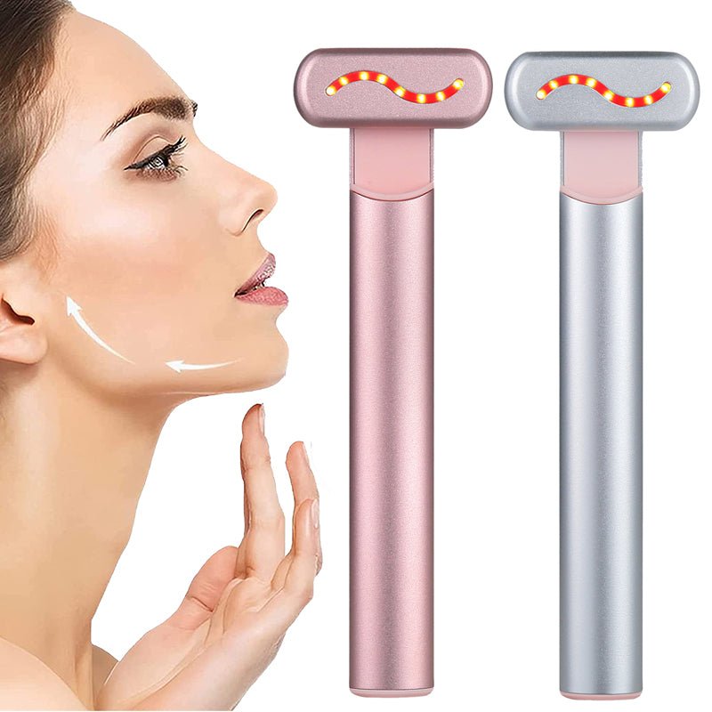 4-in-1 Red Light Therapy Skincare Wand - GeniePanda