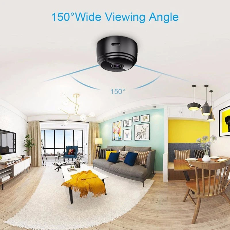 Mini 1080p HD Wireless Magnetic Security Camera - GeniePanda