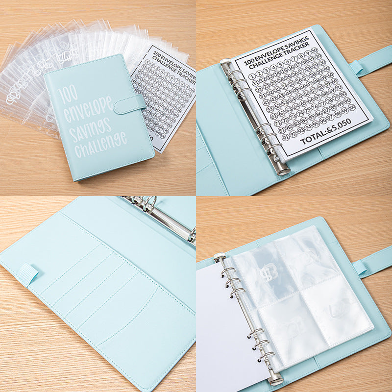 100 Envelope Savings Challenge Binder - GeniePanda