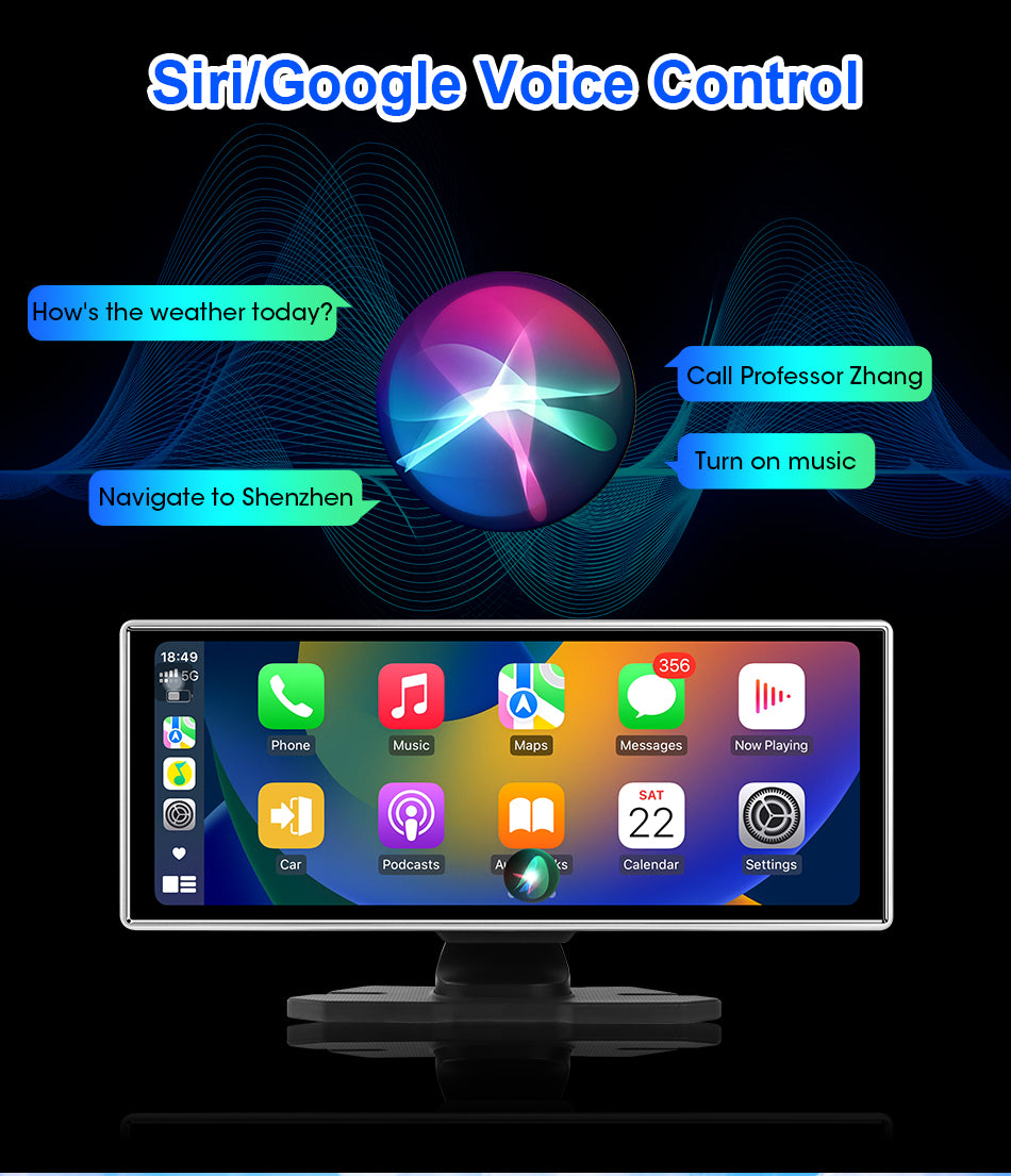 JMCQ ClearView™ 4K Dual Lens Car DVR