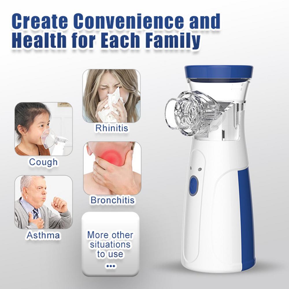 Portable Mesh Nebulizer For Adult and Children - GeniePanda