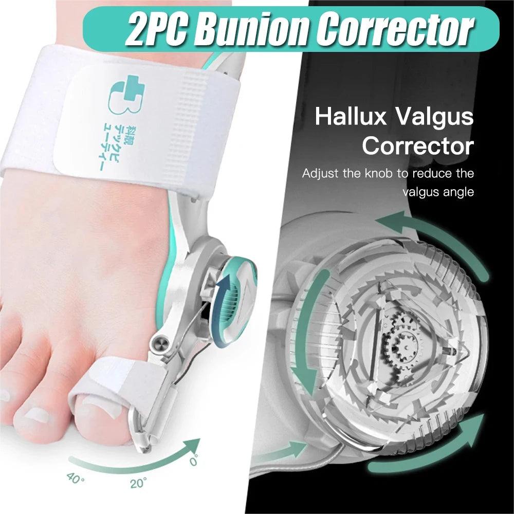 Upgraded Toe Bunion Corrector - 3D Knob Toes Corrector