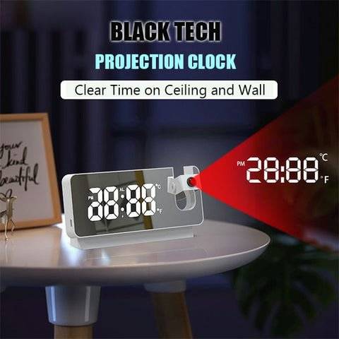 Smart Digital Projection Clock - GeniePanda