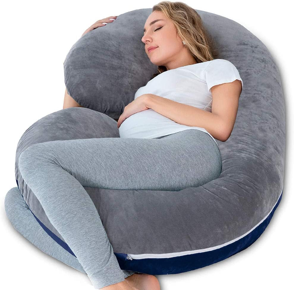 C-Shaped Body Pregnancy Pillow - GeniePanda