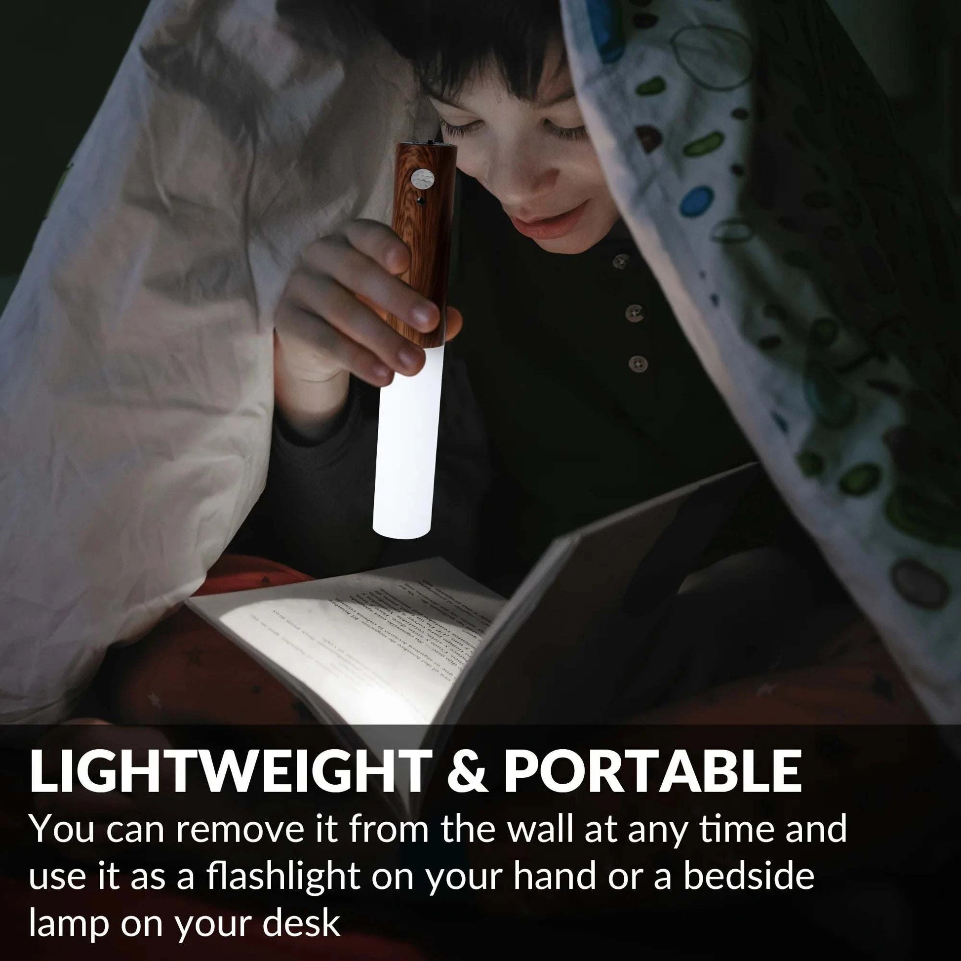 Wood Motion Sensor Light - GeniePanda