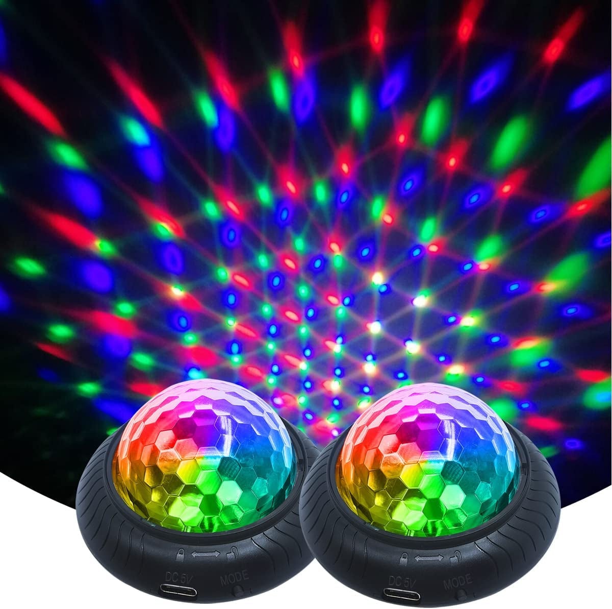 Disco Party Sound-Activated Night Light - GeniePanda