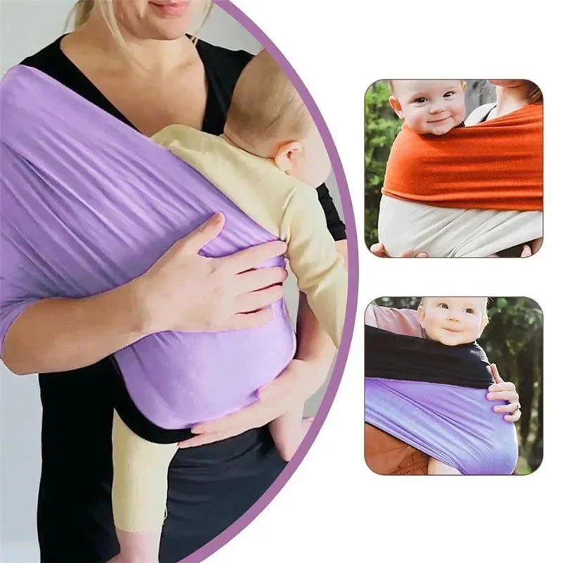 Soft Cotton Baby Sling Carrier - GeniePanda