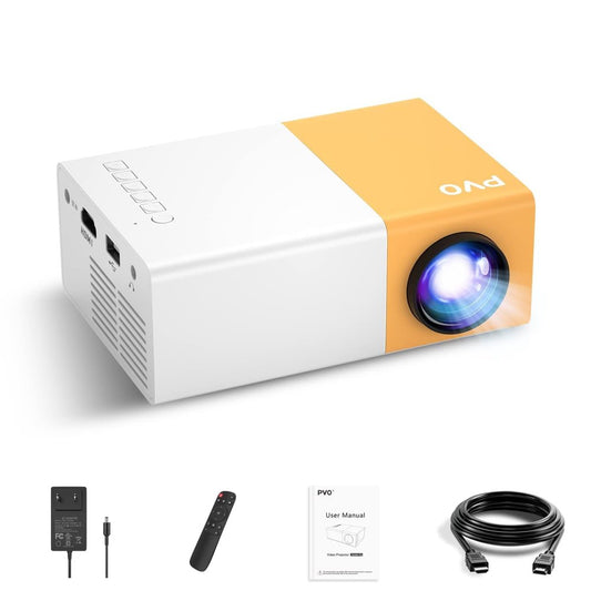 Portable Mini Projector for Kids and Home Theater - GeniePanda