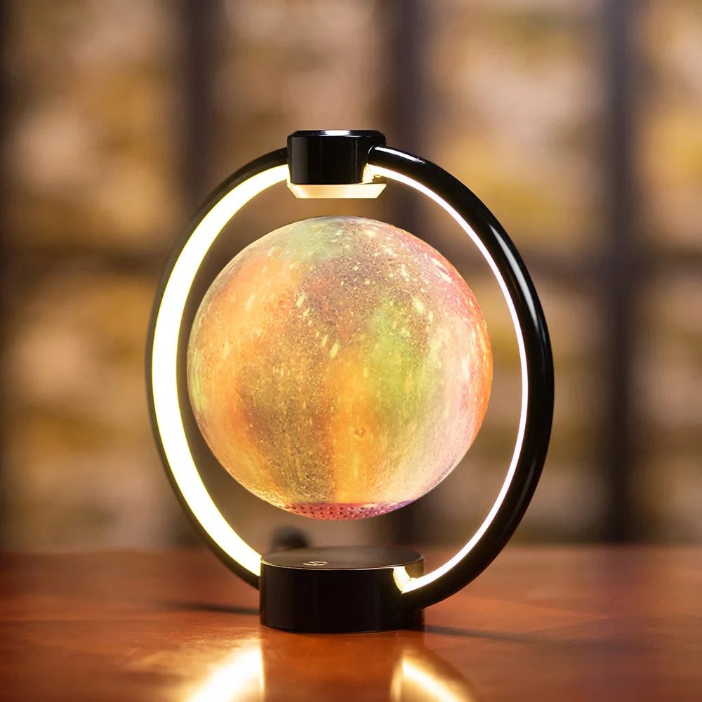 Magnetic Levitating Moon Light Bluetooth Speaker - GeniePanda