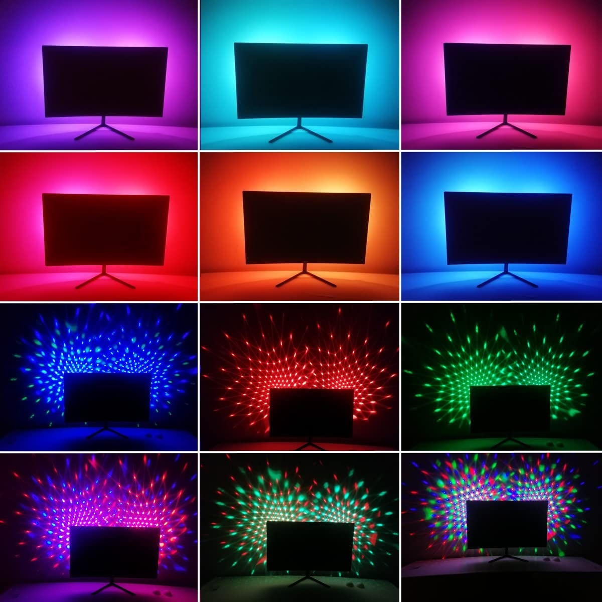 Disco Party Sound-Activated Night Light - GeniePanda