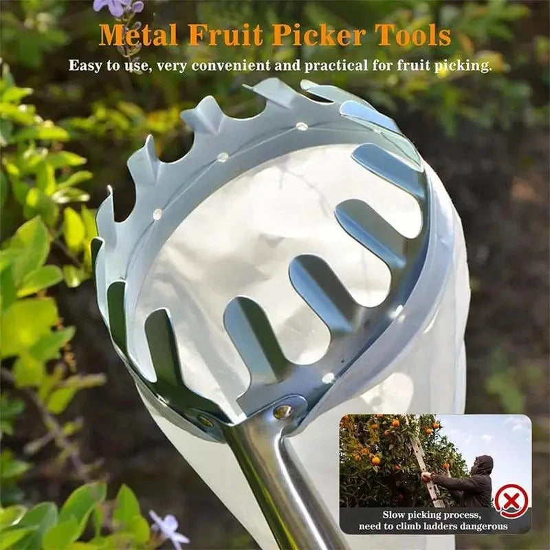 SkyHarvest™ Deluxe Fruit Picker - GeniePanda