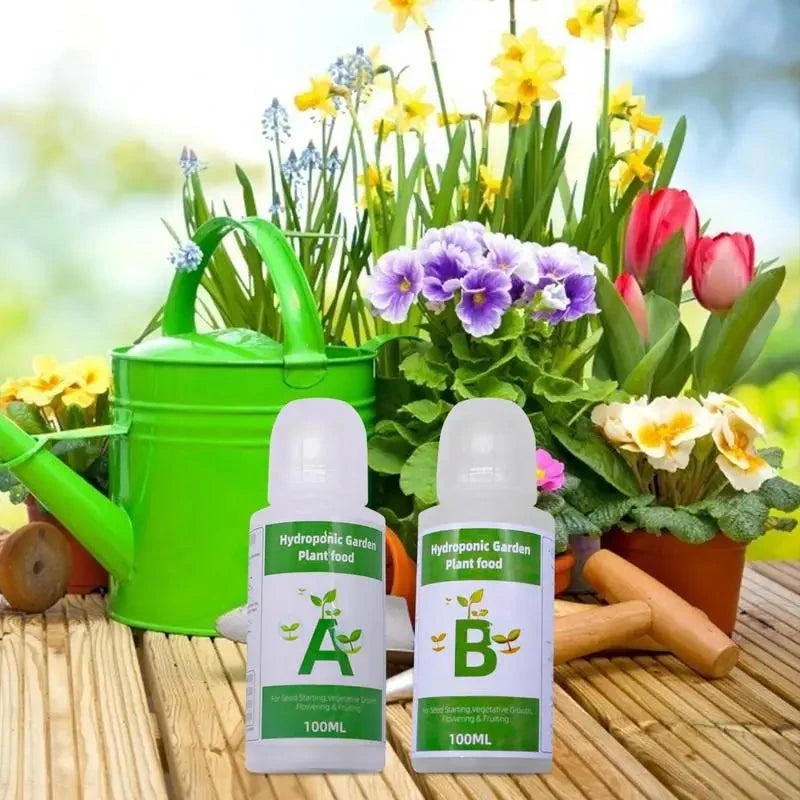 General Hydroponics A&B Nutrient Solution - GeniePanda