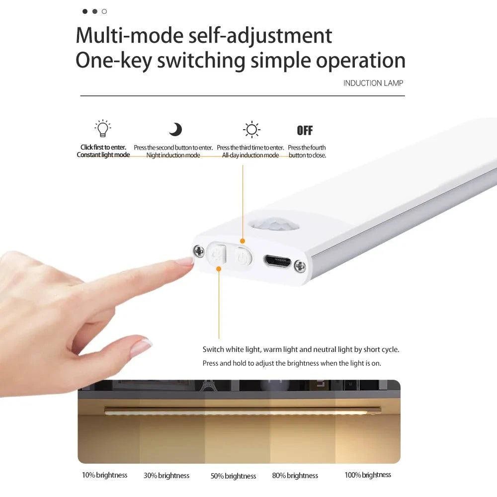 Motion-Sensing LED Light - GeniePanda